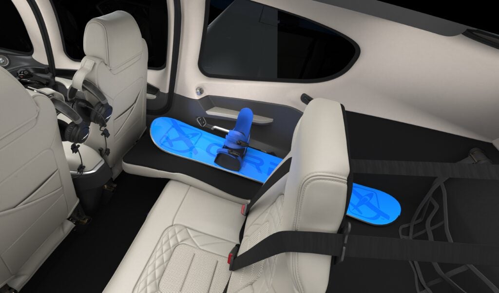 Leather seats in the cabin